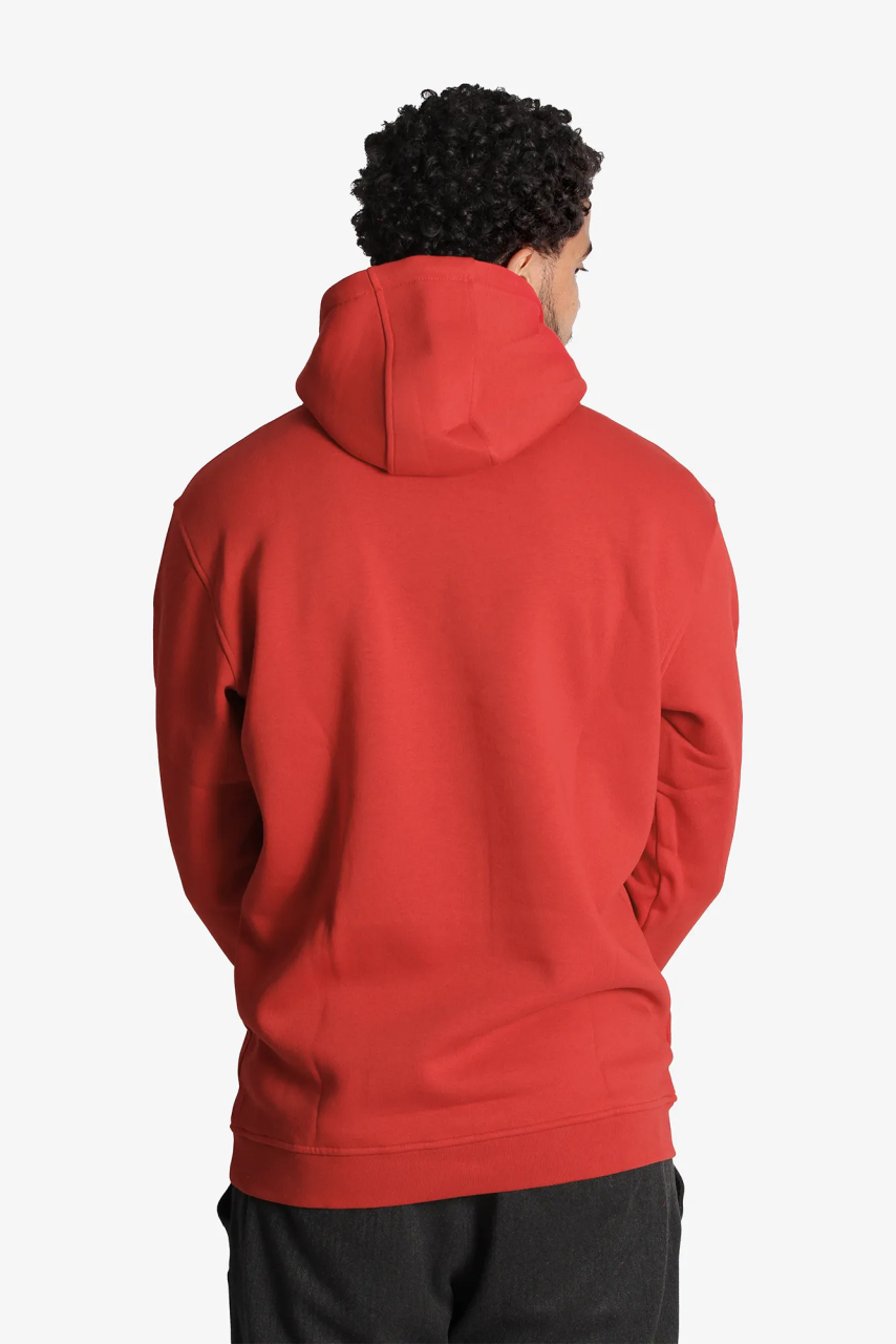 Extra Langer Hoodie in weiss fuer Menschen ab einer Groesse von 1,90 Meter