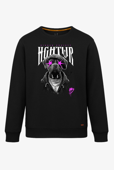 Sweatshirt - "CRAZY DOG"