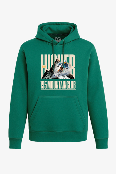 Limited Hoodie mit Tasche - "195 MOUNTAIN CLUB"