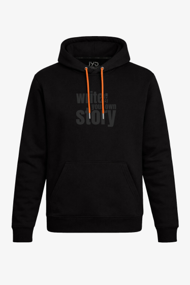 Hoodie mit Tasche – "STORY"