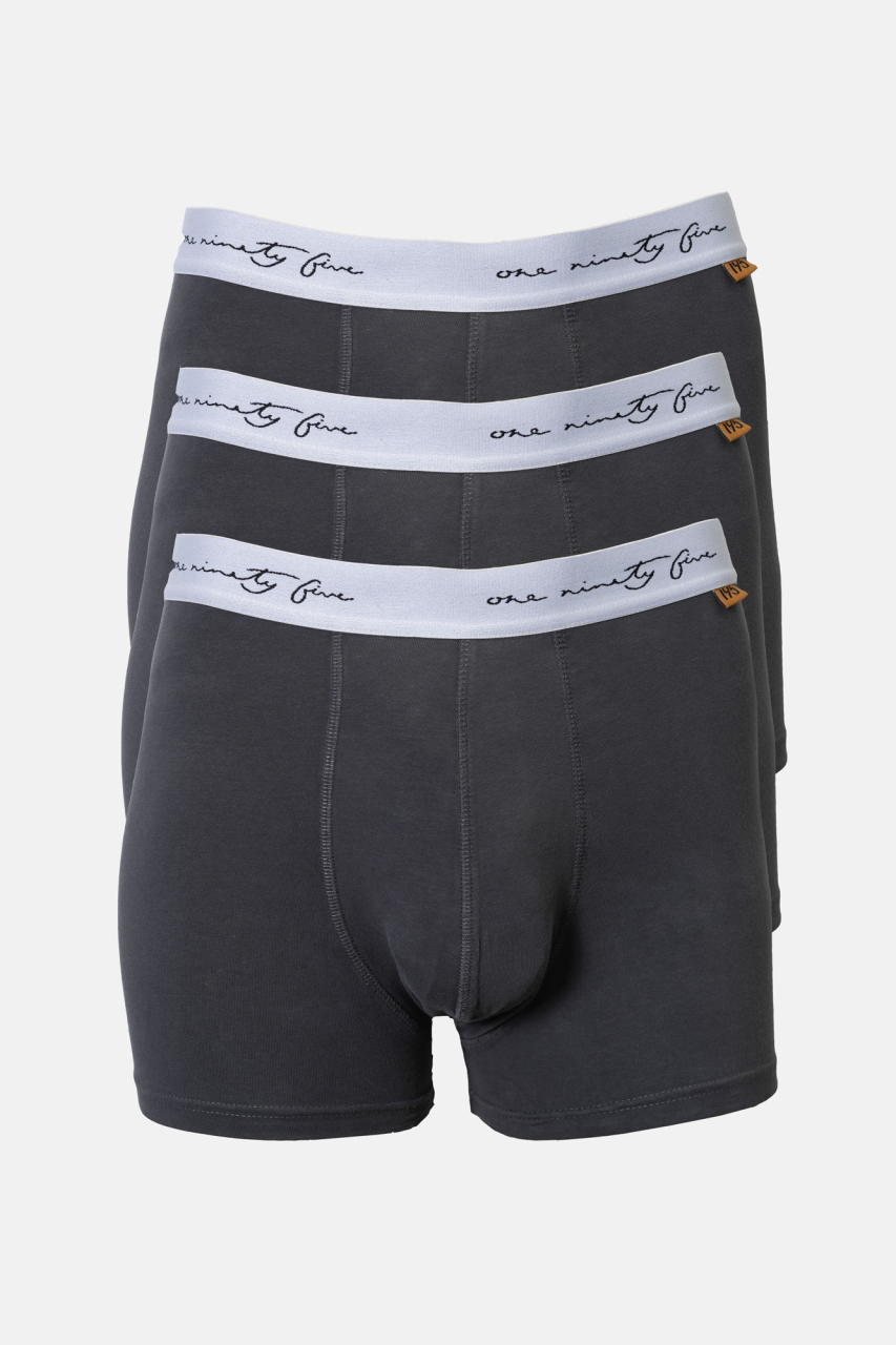Extra Lange Boxershorts in grau fuer lange Menschen ab einer Groesse von 1,90 Meter