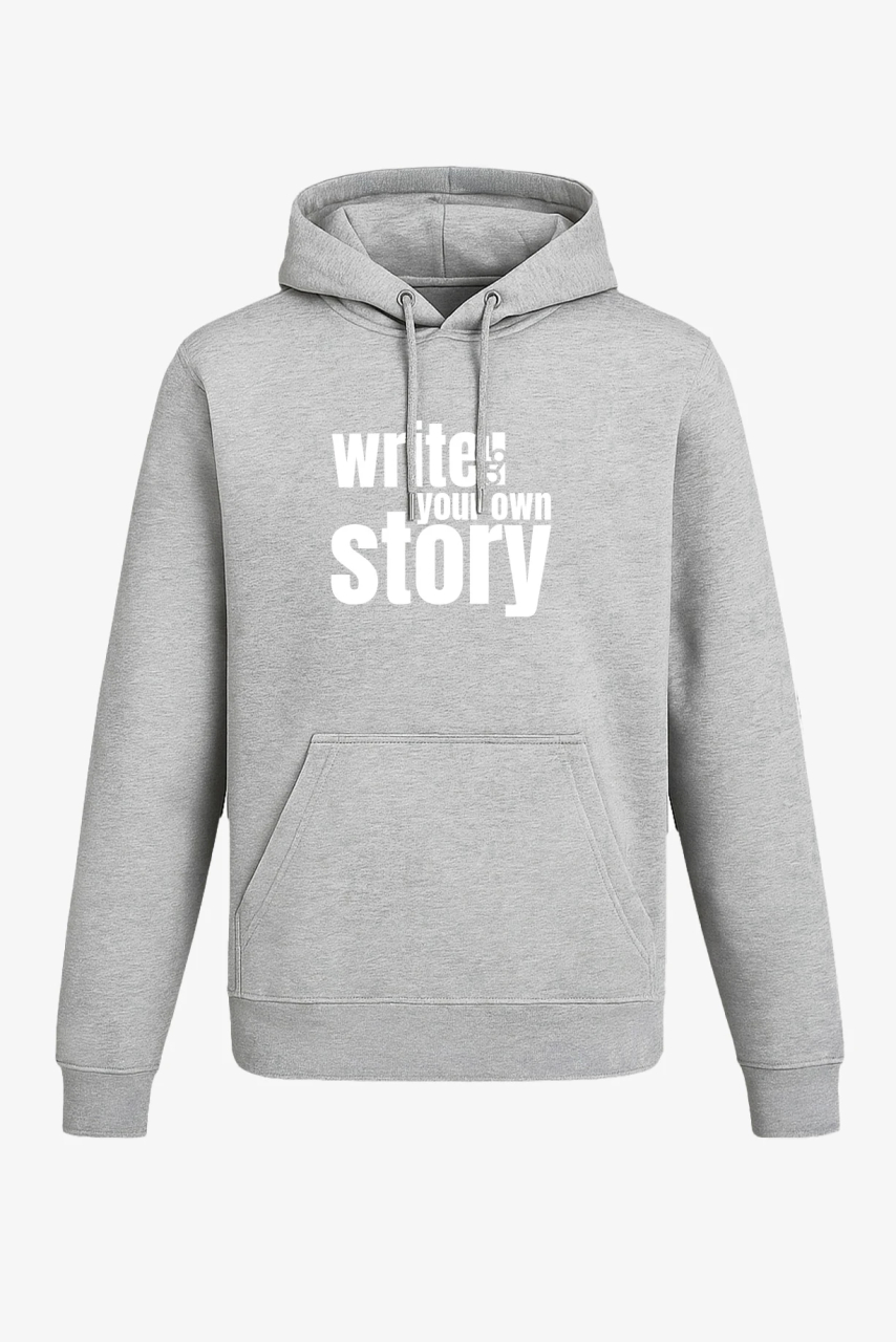 Hoodie mit Tasche – "STORY"