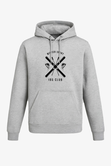 Limited Hoodie mit Tasche - "SKICROSS"