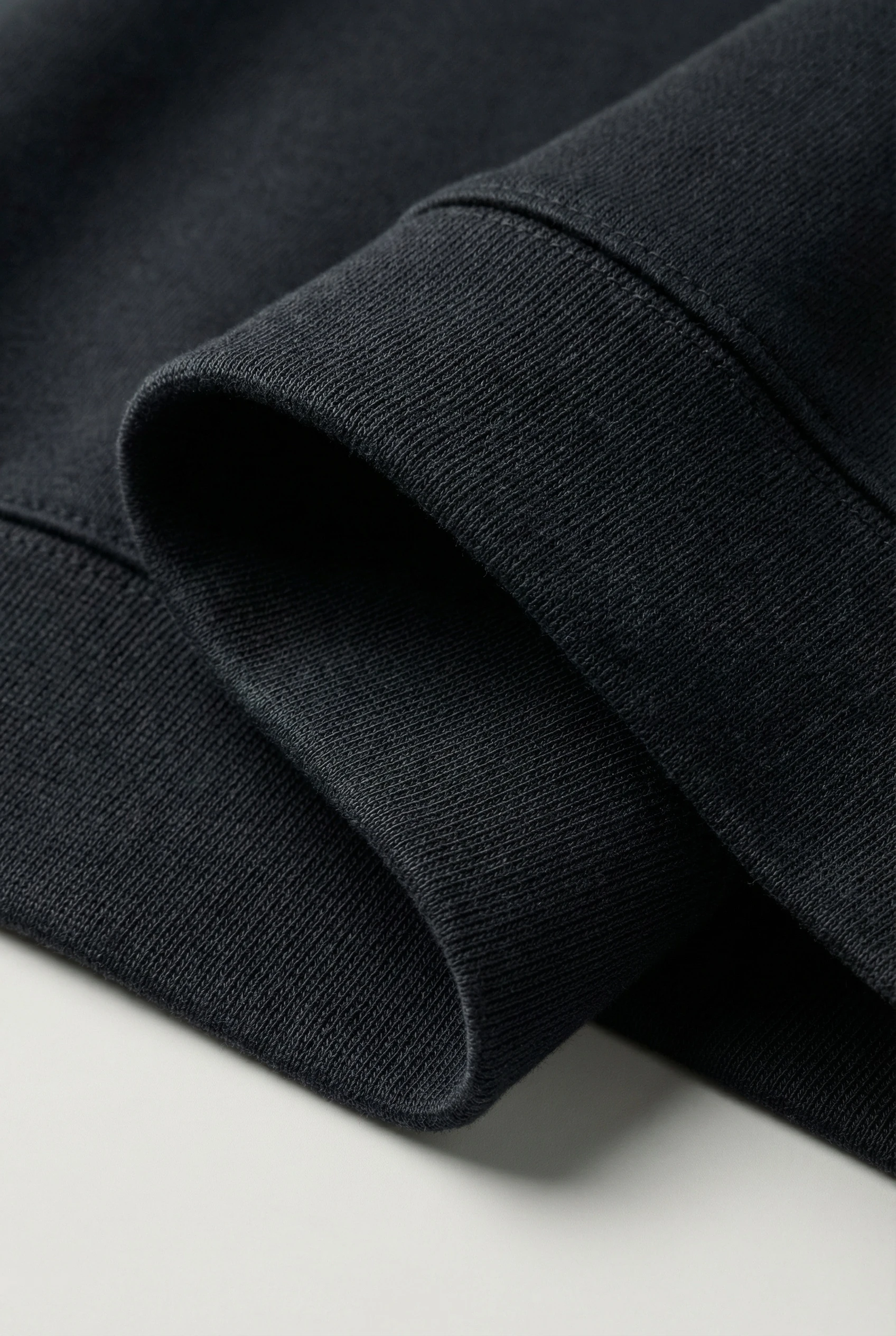 Stoff vom Hoodie mit Tasche